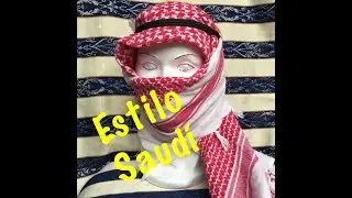 Como amarrar Shemagh o Palestina árabe Pt. 2: Estilo saudí