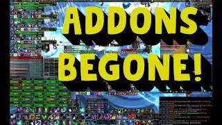 Retail WoW Cancels Addons?