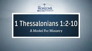 A Model for Ministry