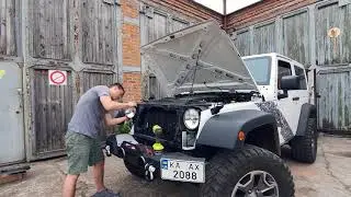 Установка Led оптики на Wrangler JK