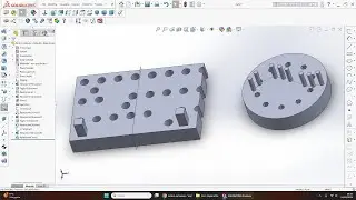 SolidWorks: Ripetizione lineare, circolare, guidata da curva e da schizzo