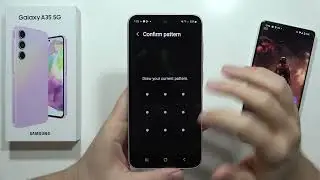 How to Make Pattern Invisible on Samsung Galaxy A35 5G - Hide Pattern Line