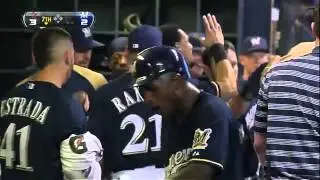 2012/07/30 Morgan's two-run shot