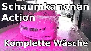 Auto in moderner SB Waschbox waschen || Bürstenhaube || Blick hinter die Kulissen