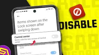 How to Lock or Disable the Control Centre on Xiaomi Lock Screen | Hide MIUI Control Menu