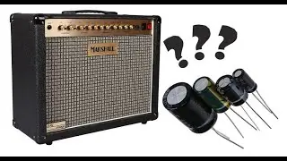 Marshall Dsl 40c c19 mod comparison (5 capacitors)