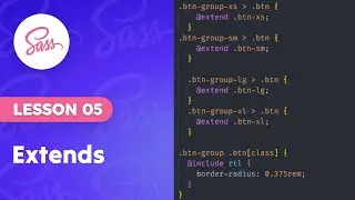 05. Extend  | SASS | Mastering CSS with Advanced Features in Bangla