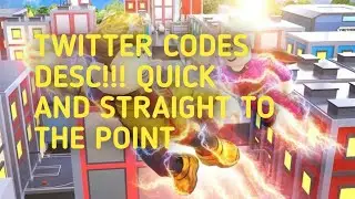Super Power Fighting Simulator (Twitter Codes) Desc!!
