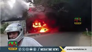 തൃശൂര്&zwj; റെയില്&zwj;വേ സ്റ്റേഷന്&zwj; ബൈക്ക് പാര്&zwj;ക്കിംഗ് ഏരിയയില്&zwj; വന്&zwj; തീപിടുത്തം