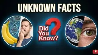 Did You Know Fascinating Insights About Food, Science, and Our World #banana #earth #talk #dna #yawn