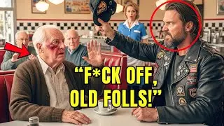 A Biker Slapped an 81-Year-Old Veteran in a Diner — 22 Minutes Later, His Son Arrived With the Army