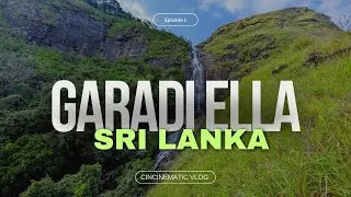 🌍 First Cinematic Travel Vlog | Garadi Ella Adventure 🎬