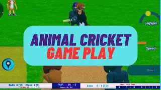 Animal Cricket Gameplay Match -  Play Now on Google Play!