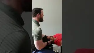 Huge Chiropractor. Huge Crack 🔥 #BackCrackShorts #BolingbrookChiropractor #DrMitchQuill