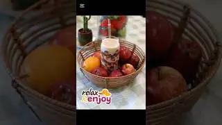 😋😋😋 enjoy yummy chikoo milkshake #shorts  #music #food #song #chikooshake #fruitshake  #foodmusic
