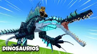 Dom&eacute; un DINOSAURIO GIGANTE en Minecraft| Raxiores Of Raxiore