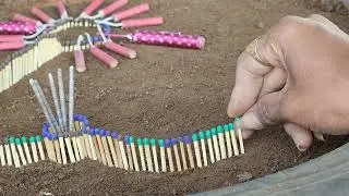 Sutli Cracker Vs Chakri Vs Matchstick Chain Reaction Domino Amaging Experiment 😱