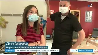 JT 12h France 3 PDL Habitat et Humanisme Maine-et-Loire - Maison Farman 2021 05 11