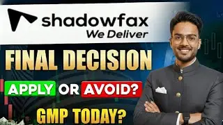 Shadowfax Technologies IPO Review Final Decision | Shadowfax Technologies IPO GMP Today