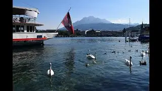 Switzerland Travel―Beautiful Scenery along the Reuss River