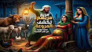 #قصة_المرأة التي حبسها زوجها وزوجته الثانية في الزريبة واخدو لها ارثها , فأنصفها الل,ه