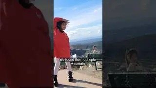 Incredible toddler falling from mountain and fly away. #mountain #california #hike @everyone