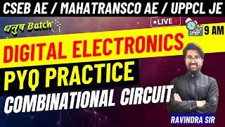 DIGITAL ELECTRONICS | Combinational circuit pyq | CSEB JE | CSEB AE UPPCL JE | Ravindra sir
