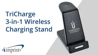 TriCharge 3-in-1 Wireless Charging Stand  from 4imprint
