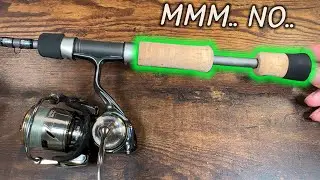 KISTLER Crappie $200 Rod  --  Handle Fix Project