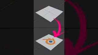 How to add image to plane in Blender #3d #blender #blender3d