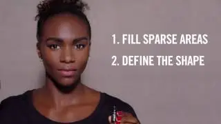 How to fill your brows | Dina Asher-Smith Makeup Tutorial | Brow Shake Filling Powder