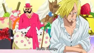 Sanji v&ecirc; Pela Primeira Vez Charlotte Purin (Legendado PT-BR)