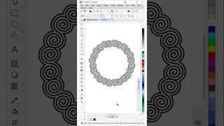 Circular Spiral Pattern Design in CorelDRAW | Easy Tutorial #CorelDRAW #SpiralPattern #GraphicDesign