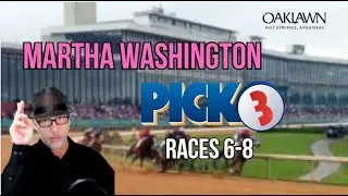 Oaklawn Pick 3 | Скачки Martha Washington Stakes 2026 (Заезды 6&ndash;8)