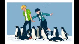Walk Like A Penguin - Speed Paint #9