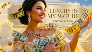 LUXURY IS MY NATURE 💵🌟High Vibration Wealth & Soft Life Affirmation Song ✨