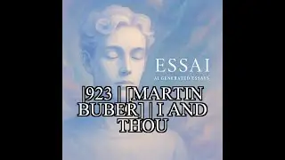 1923 | [Martin Buber] | I and Thou
