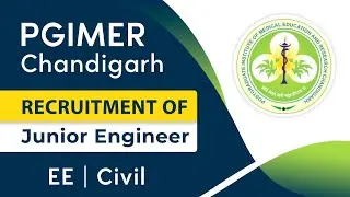 Recruitment of Junior Engineer (EE & CIVIL) in PGIMER Chandigarh | State JE job notifications