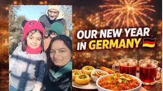 Germany me our New Year celebration | Fireworks, Food & Family Time | Life in Germany 🇩🇪