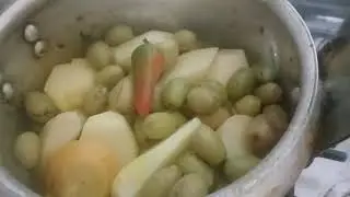 شويه الدجاج ثومه الربيع البصاص سكين جبير بلحاف الزيت البطاطا والزيتون