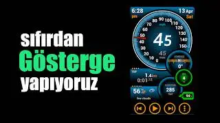Araç Göstergesi Tasarlıyoruz ( android studio - esp32)