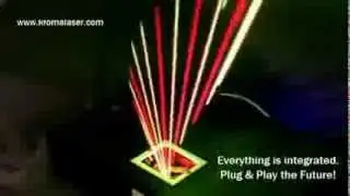 Laser Harp KROMALASER - Projectors for KROMALASER 3D Laser Harps