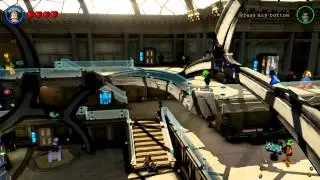 LEGO Batman 3: Beyond Gotham - Hall Of Justice Free Roam Gameplay
