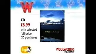 David Gray &ndash; A New Day At Midnight CD Woolworths TV Advert