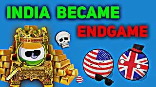 [INDIA BECAME ENDGAME OF 2025] 👑😱 | IS USA STILL ALIVE!? 😂🔥 #countryballs