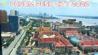 4K Evening Scenes Phnom Penh 2022 Naga World Kohpich