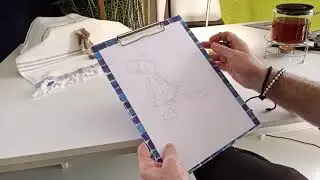 AKCJA 4... rusunek cienkopisem