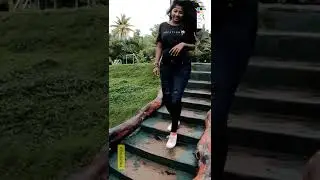 Telugu Tamil village girl jumping run