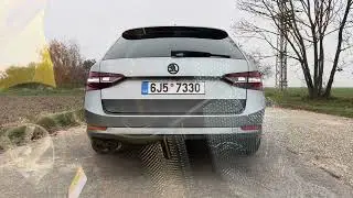 &Scaron;koda Superb 3 2.0 tsi 206kw Catback Exhaust  76mm