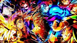 LUNAS SUPERIORES VS CAZADORES DE DEMONIOS | CASTILLO INFINITO DEMON SLAYER | KBALLERO - REMASTERIZAD